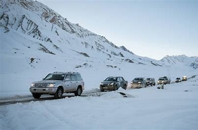 Mountains Chain- Snowbound Spiti 4×4 Expedition